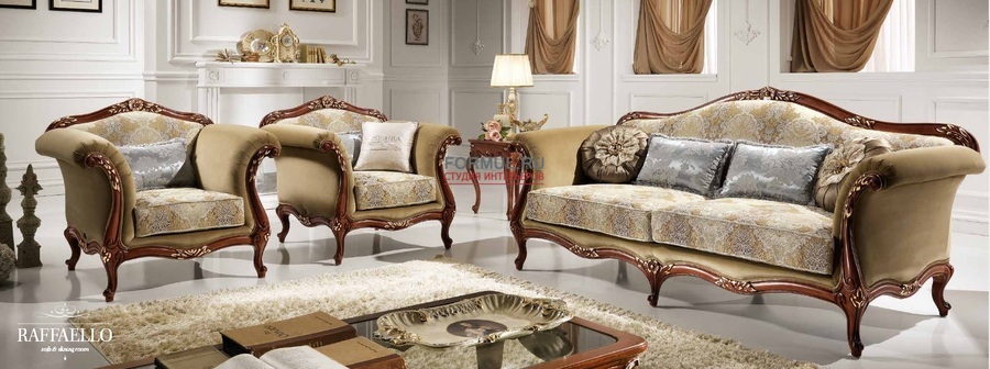 Диван и кресло Misura i Salotti RAFFAELLO